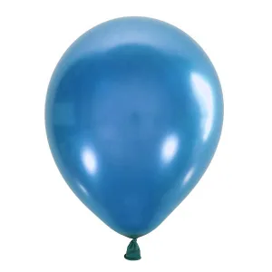 М 12"/30см Металлик BLUE 022 уп. 100 шт.(Мексика)
