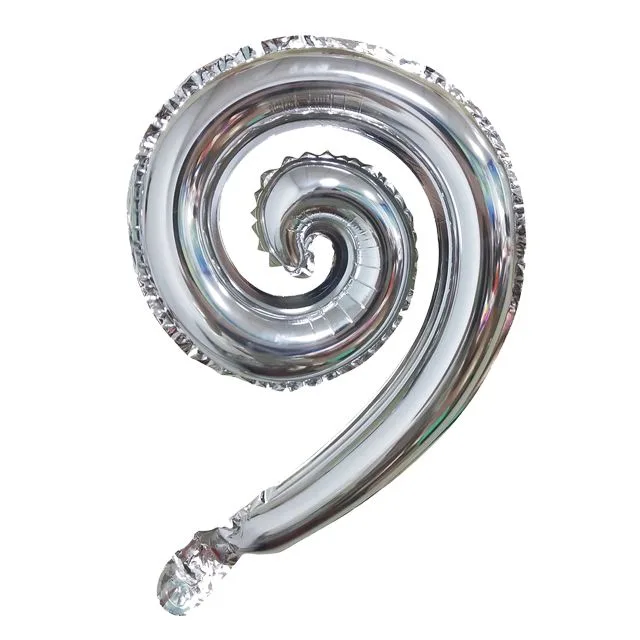 К 17" Спираль, Серебро, /1 шт./(Китай)