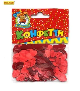 Конфетти "Разноцветные сердца" (14 гр.)