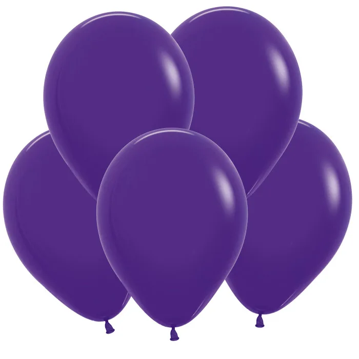 S Пастель 5"/13см Фиолетовый / Violet / 100 шт. / (Колумбия)