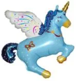 И 14 Единорог (синий) / Unicorn / 1 шт / (Испания)