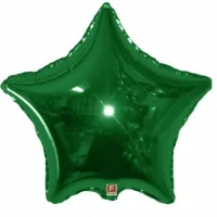 И 18"/46см Звезда Зеленый / Star Green / 1 шт / (Испания)