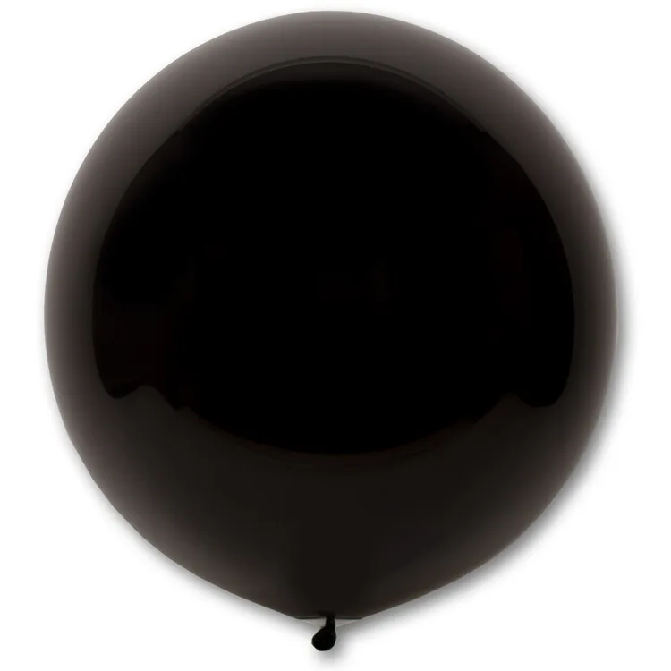 Э 24"/61см Фэшн Jet Black, Пастель 1 шт.(Майлазия)