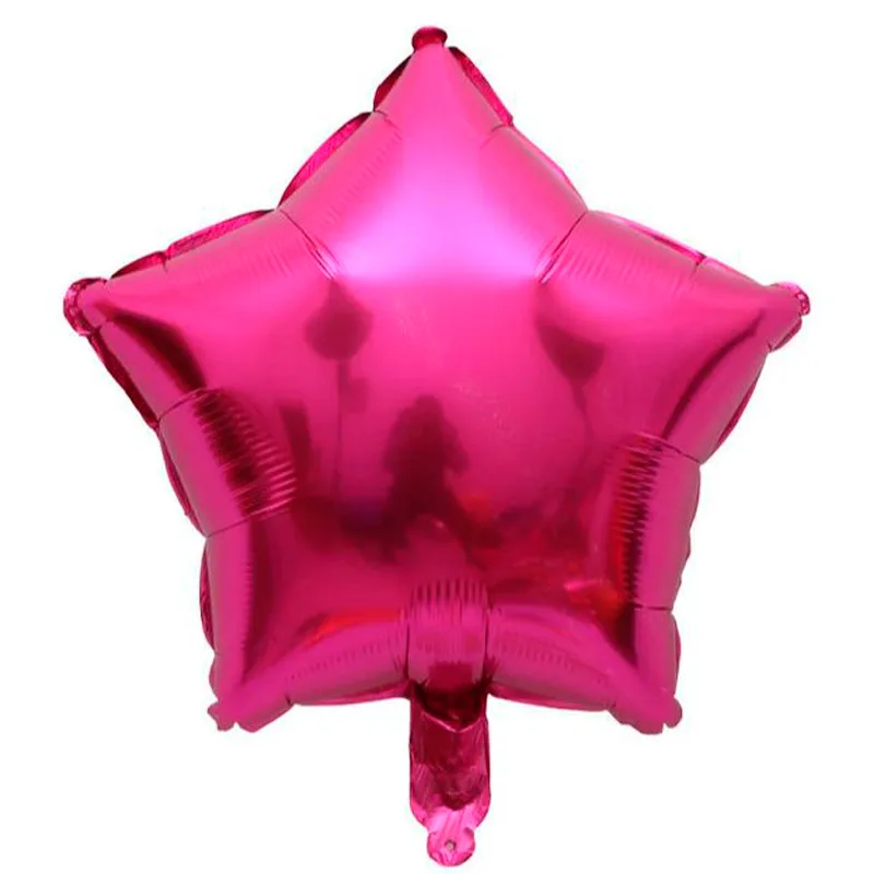 К 5"/13см Звезда Фуксия / Hot Pink/ 1 шт / (Китай)