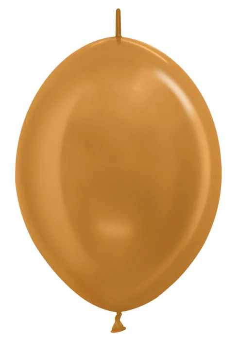 S Линколун Метал 12"/30см Золото / Gold R / 50 шт. / (Колумбия)