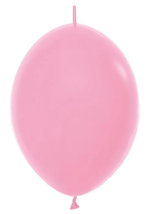 S Линколун Пастель 9"/23см Розовый / Bubble Gum Pink / 100 шт. / (Колумбия)