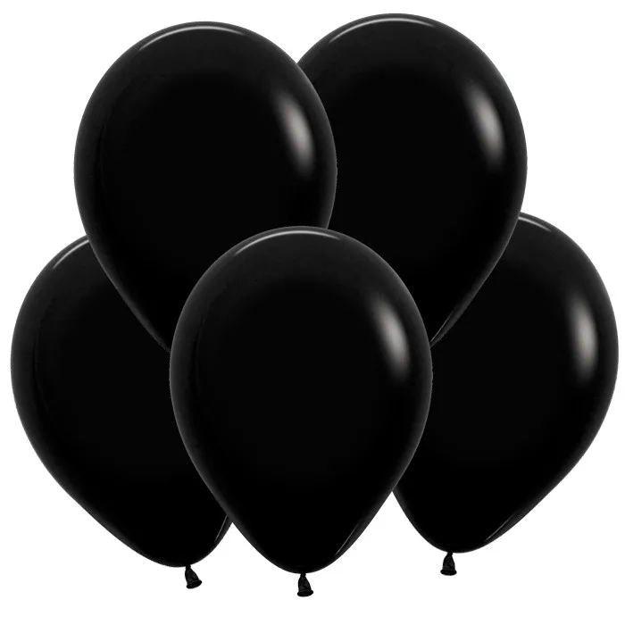 S Пастель 12"/30см Чёрный / Black / 50 шт. / (Колумбия)