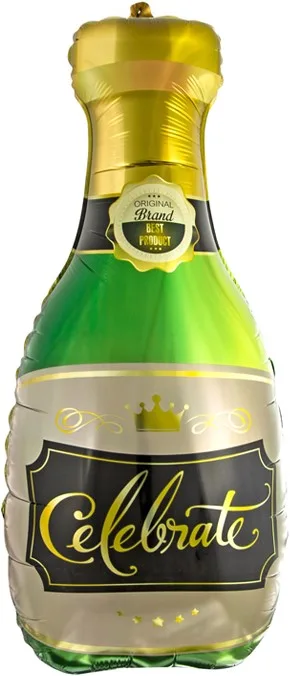 F 17"/43см Бутылка Шампанское, 1 шт., 1 шт.(Китай)