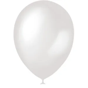 М 12"/30см Металлик SILVER (026) уп. 100 шт.(Мексика)